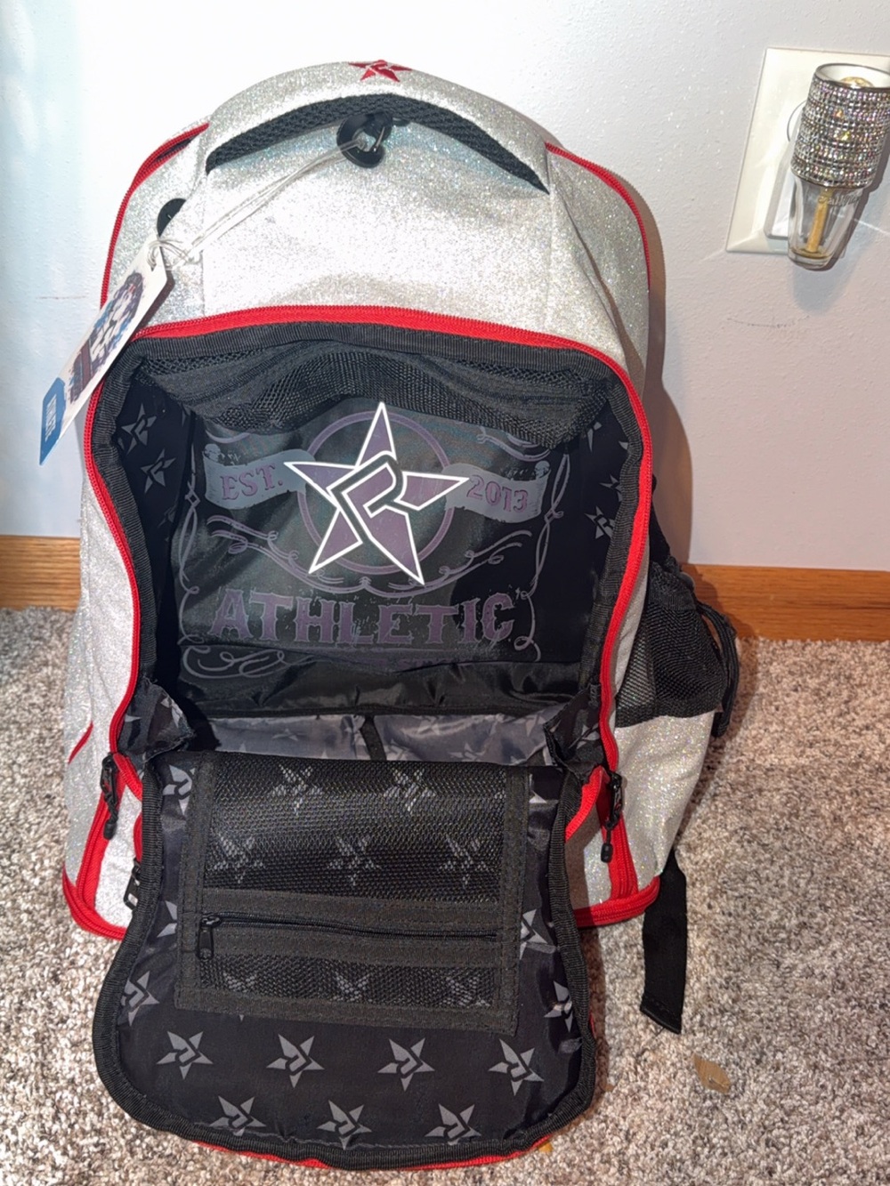 Glitter Backpack - Picture 2 of 3